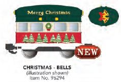 Bachmann Train 96294 G Christmas Bells Eggliner