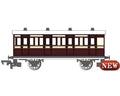 Bachmann Train 97008 G TTT Tobys Museum Brake Coach
