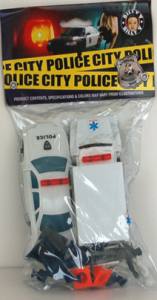Billy V Figures 45000 Police Action Set 16pc/approx 2 Diff. Assortments