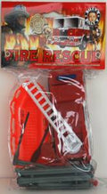 Billy V Figures 45100 Fire Rescue Set 13-16pc/approx