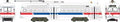 Bowser Train 12691 HO PCC Streetcar Septa PhII #2095 Rt.15