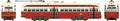 Bowser Train 12695 HO PCC Streetcar Toronto #4317 Eglinton & St. Clair