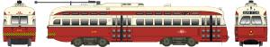 Bowser Train 12695 HO PCC Streetcar Toronto #4317 Eglinton & St. Clair