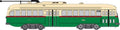 Bowser Train 12902 HO Trolley Phila Green #2286