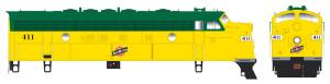 Bowser Train 24032 HO F7A Diesel CNW #409