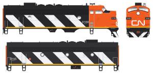 Bowser Train 24036 HO F7A Diesel CN #9168