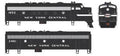 Bowser Train 24064 HO F7A Diesel NYC #1842