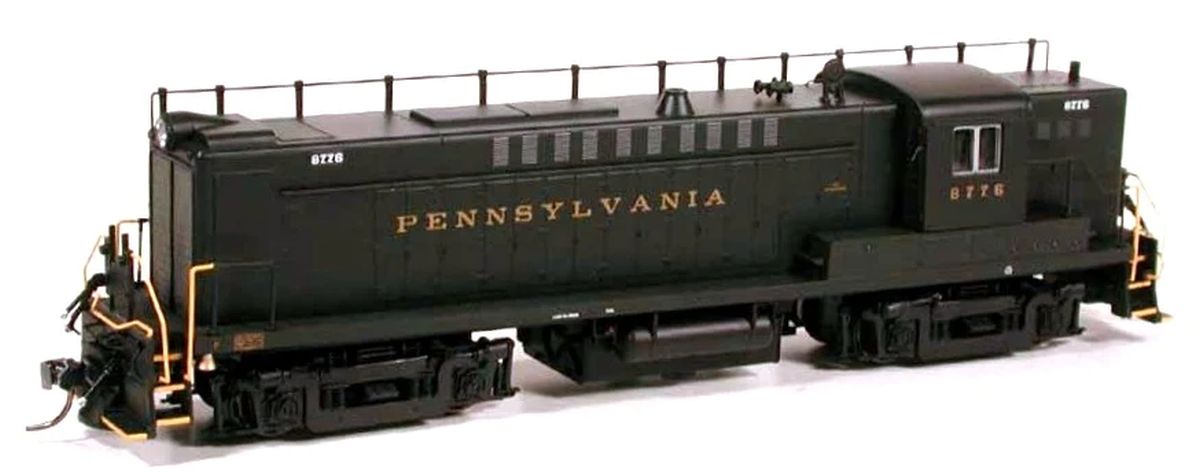 Bowser Train 24100 HO RS-12 Diesel w/Sound PRR #8776 w/antenna