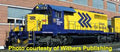 Bowser Train 24118 HO SD40-2 Diesel ONT #1732/yel w/chevrons