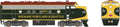 Bowser Train 24582 HO F-7A SP&S #804 Hour Glass Pnt Schm Tuscan Rf