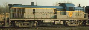 Bowser Train 24647 HO RS-3 Diesel D&H #1508