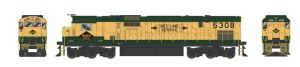Bowser Train 24747 HO C630 Diesel RDG Beeline #5308/Hi-Ad Trucks