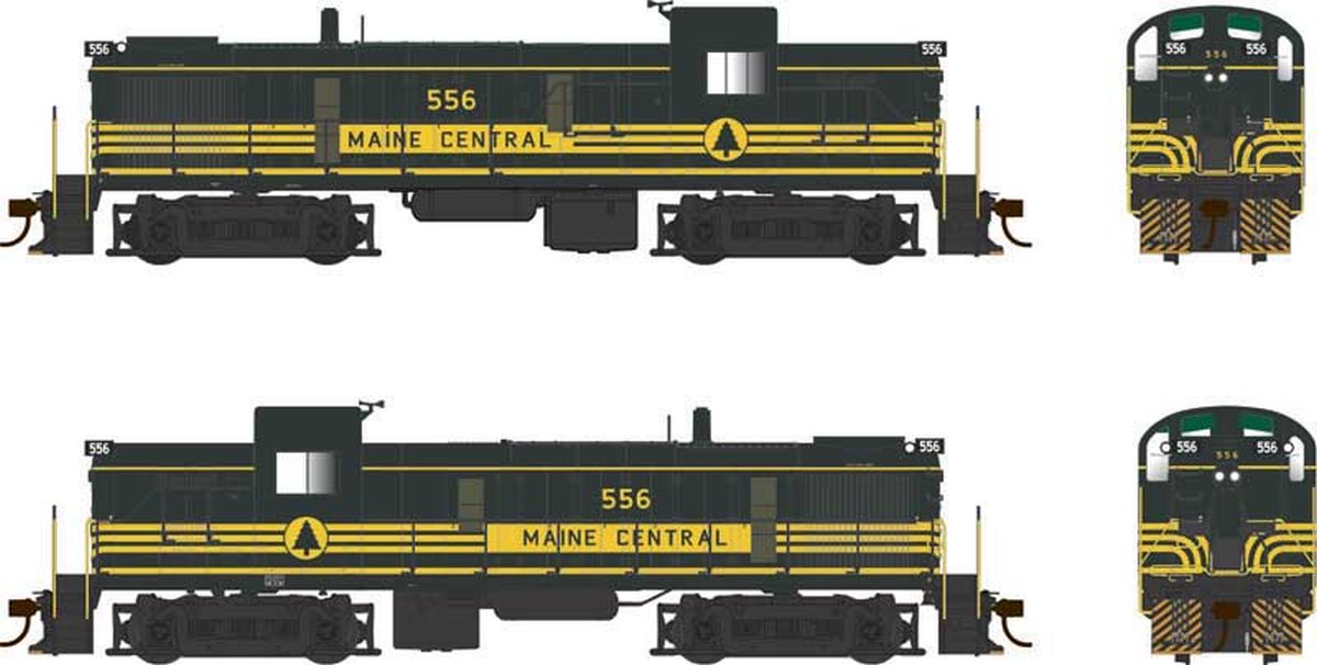 Bowser Train 25209 HO RS-3 Diesel w/Sound MEC as delivered #556