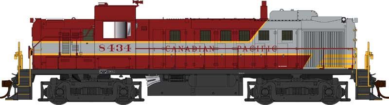Bowser Train 25263 HO RS-3 Diesel w/Sound CP Block Road #8434