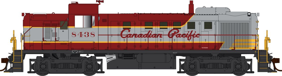 Bowser Train 25266 HO RS-3 Diesel CP Script Road #8441