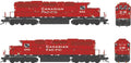 Bowser Train 25304 HO SD40-3 Diesel w/Sound CP #5103 (Two Operating Beacons on