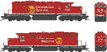 Bowser Train 25305 HO SD40-3 Diesel CP #5109 (Two Operating Beacons on the Roof