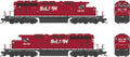 Bowser Train 25343 HO SD40-2 Diesel w/Sound STL & HR #5636
