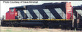 Bowser Train 25391 HO SD40-2W Diesel CN #5355/Non Dynamic/Sergeant Stripes
