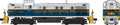 Bowser Train 25413 HO RS-3 Diesel w/Sound CoG #151/blu&gry