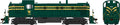 Bowser Train 25420 HO RS-3 Diesel w/Sound CNJ #1554/Green Stripe