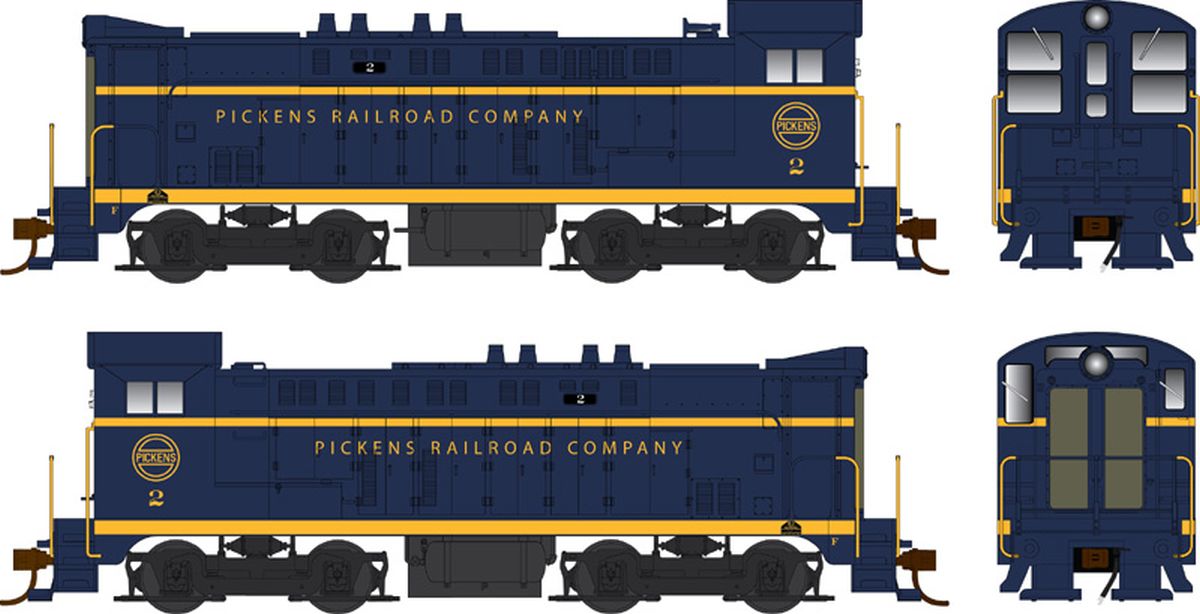 Bowser Train 25507 HO VO-660 Diesel Pickens #2