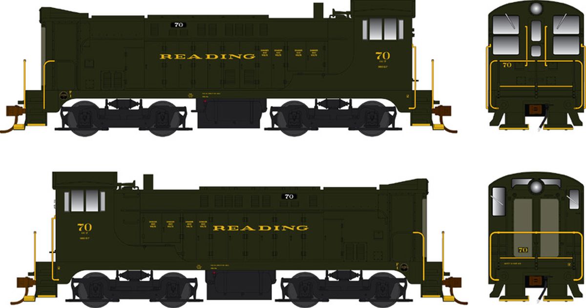 Bowser Train 25509 HO VO-660 Diesel RDG #69