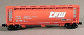 Bowser Train 37835 N Cylindrical Hopper TP&W #17205