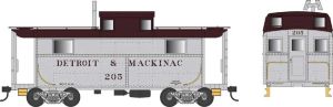 Bowser Train 37884 N N5 Caboose Detroit & Mackinac #205