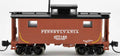 Bowser Train 37897 N N5 Caboose PRR Early Black Roof #477172