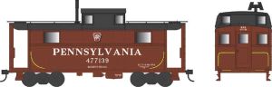 Bowser Train 37900 N N5 Caboose PRR Shadow Keystone Buckeye #477041