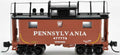 Bowser Train 37905 N N5 Caboose PRR Shadow Keystone w/Trainphone #477801