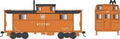Bowser Train 37912 N N5 Caboose PRR Keystone Focal Orange #477701