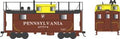 Bowser Train 37914 N N5 Caboose PRR Yellow Cupola w/Trainphone #477774