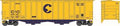 Bowser Train 37929 N Airslide Hopper Chessie C&O #619114