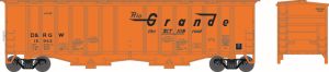 Bowser Train 37932 N Airslide Hopper D&RGW #15940