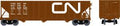 Bowser Train 41008 HO 100t 3-Bay Hopper CN #326224/brn