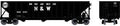 Bowser Train 41026 HO 100t 3-Bay Hopper N&W #10209/Hamburger Logo