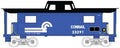 Bowser Train 41074 HO N8 Caboose CR #23291/Small Logo
