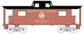 Bowser Train 41088 HO N8 Caboose PRR #478051/Circle Keystone Eastern Region