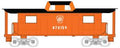 Bowser Train 41095 HO N8 Caboose PRR #478159/Plain Keystone Focal Orange