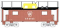 Bowser Train 41098 HO N8 Caboose PRR #478183/Plain Keystone Red/Yel Cupola