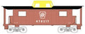 Bowser Train 41100 HO N8 Caboose PRR #478217/Plain Keystone Red/Yel