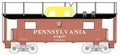 Bowser Train 41103 HO N8 Caboose PRR #478171/Shadow Keystone PR
