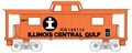 Bowser Train 41113 HO N8 Caboose ICG #199113/i Logo Left