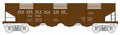 Bowser Train 41221 HO H22 4-Bay Hopper PRR Lines #912705/Clamshell Doors