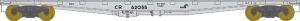 Bowser Train 41410 HO F30a Flatcar CR MoW #62055
