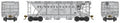 Bowser Train 41487 HO H30 Cvd Hopper PRR Shadow Keystone Gray w/Raised Roof Wal