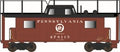 Bowser Train 41593 HO N8 Caboose PRR CK East w/Antenna #478107