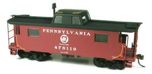 Bowser Train 41595 HO N8 Caboose PRR CK Central Region #478040